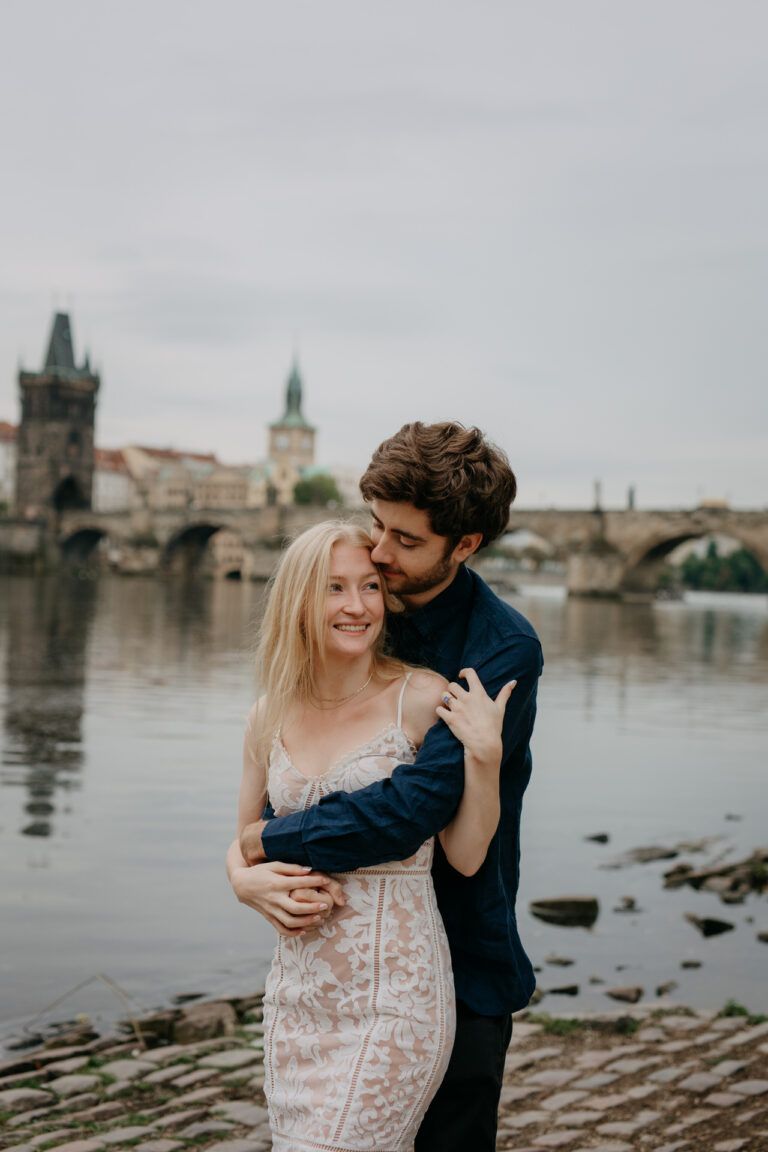 Engagement photos from Prague